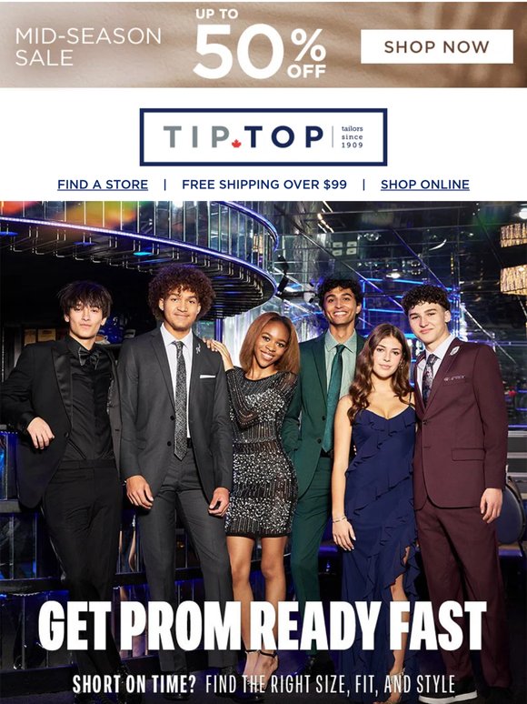 Need a Prom Suit? There's Still Time