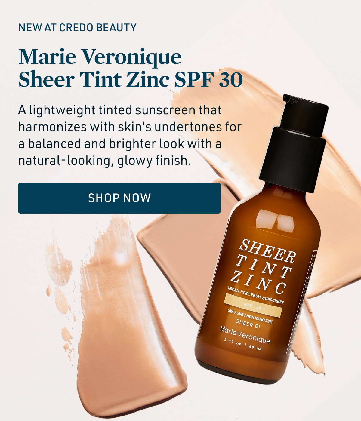 Marie Veronique Sheer Tint Zinc SPF 30