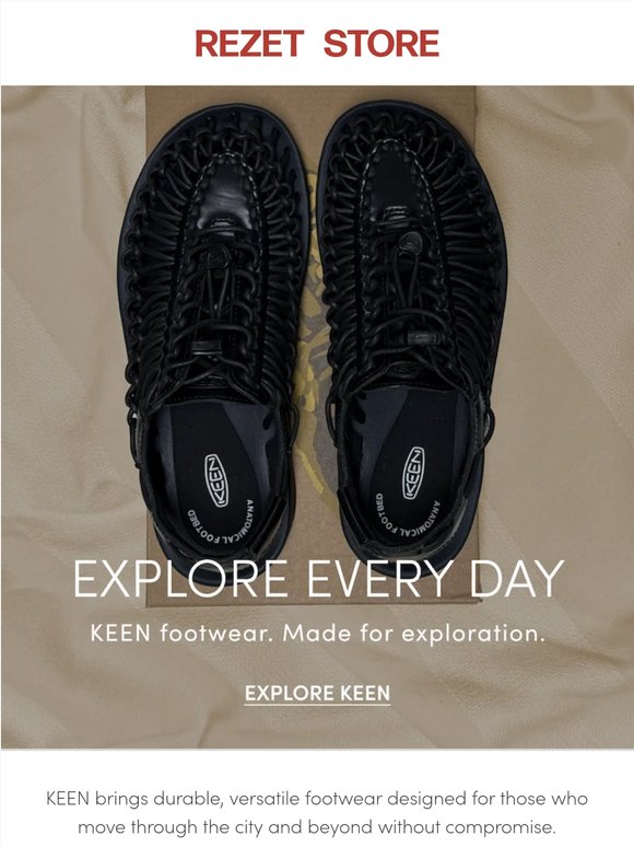 KEEN. Made for everyday exploration