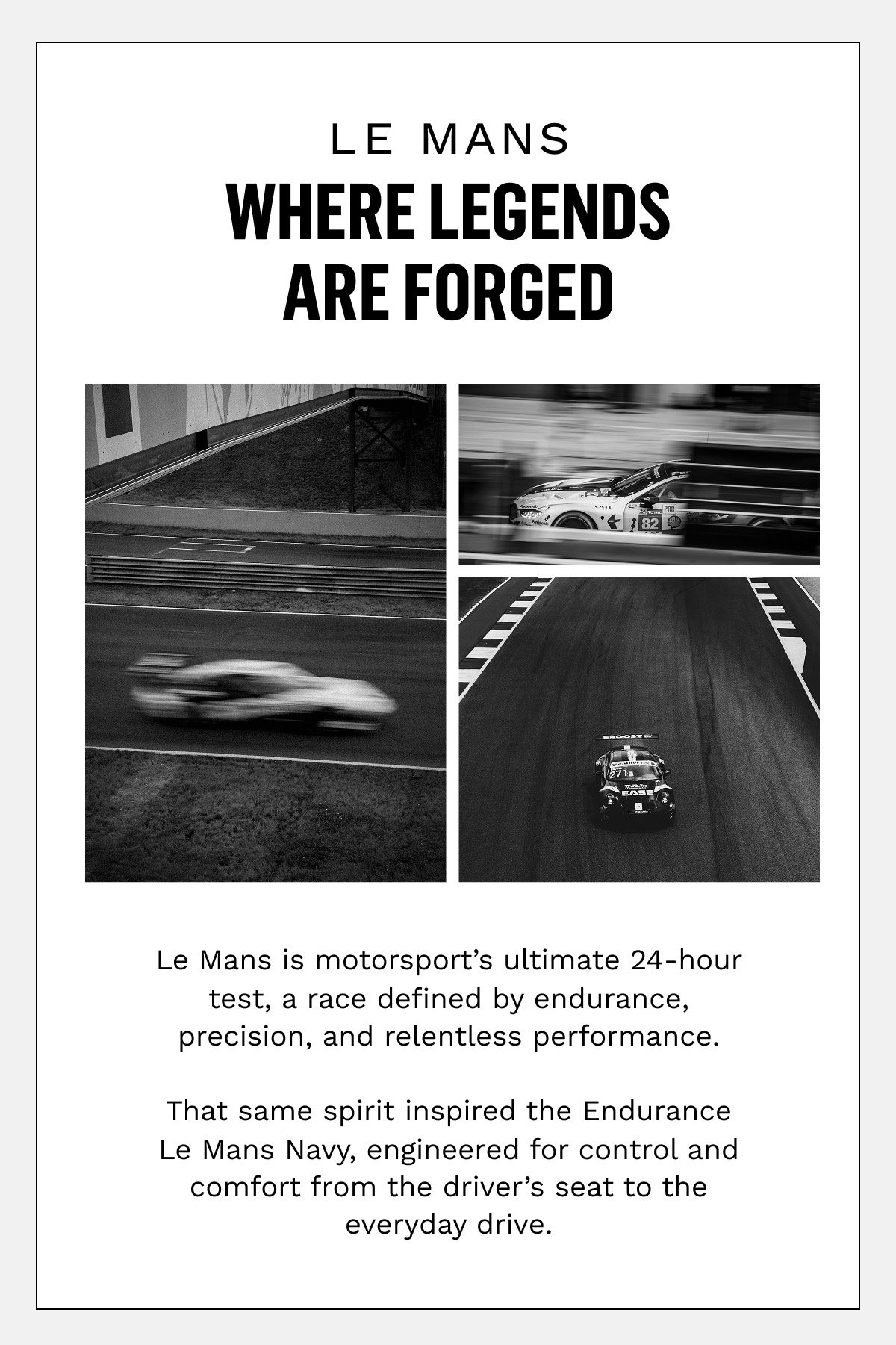 Le Mans Where Legends are Forged