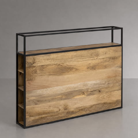 Tête de lit en bois de manguier 160 cm Armelle