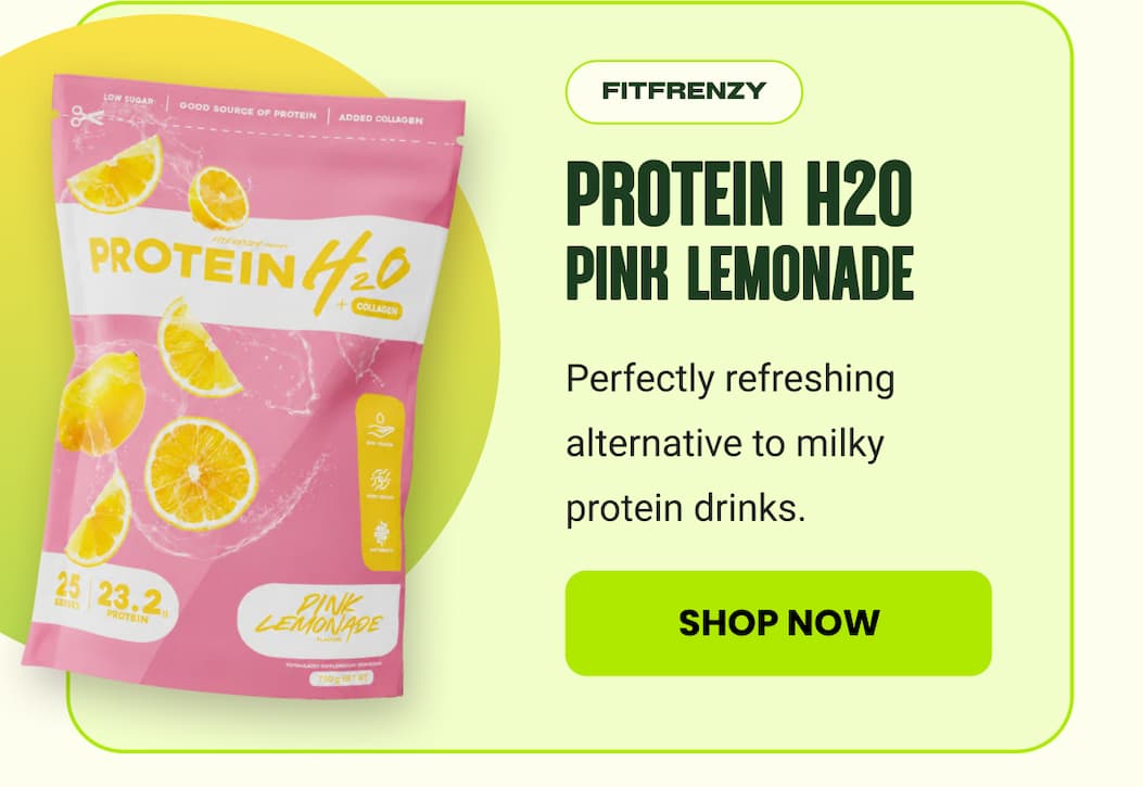 PROTEIN H20 PINK LEMONADE | SHOP NOW 
