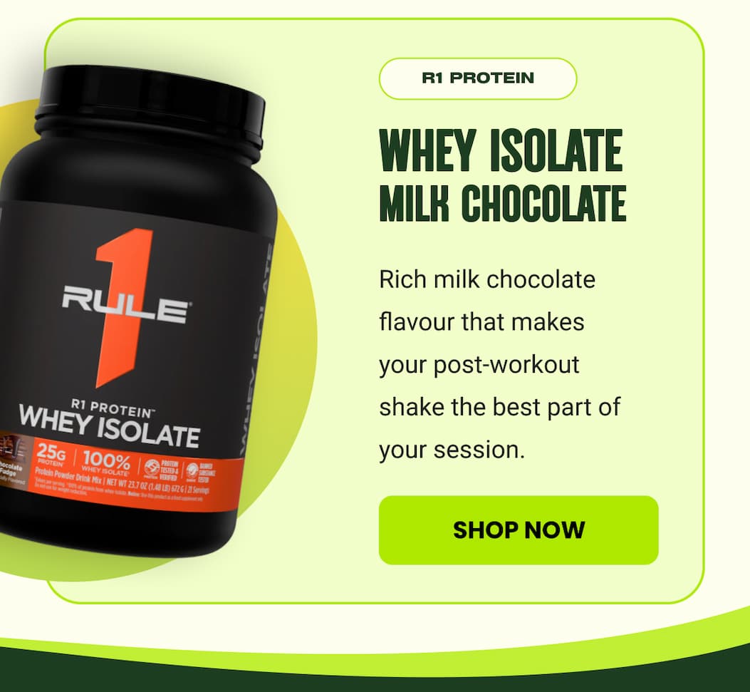 Whey Isolate Milk Chocolate | SHOP NOW 