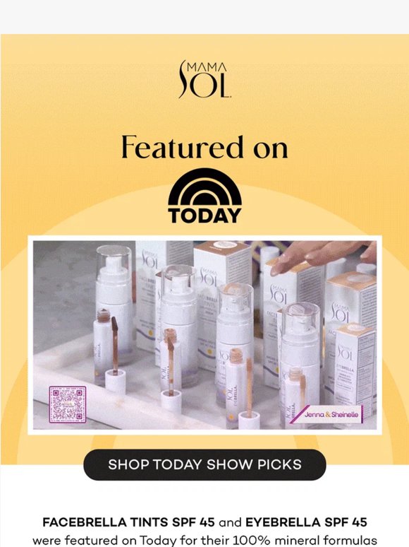 Featured on the TODAY Show