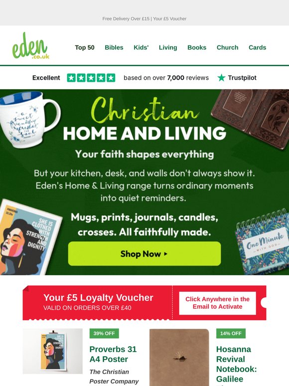 Eden's Brand New Home and Living Range is Here