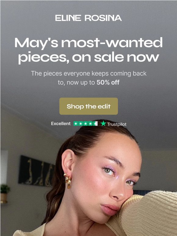 May's most-wanted pieces are now on sale