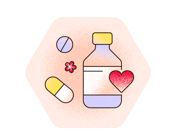 Kategorie „Reiseapotheke“ mit Medikamenten- und Tabletten-Icon. Button: „Jetzt entdecken“.