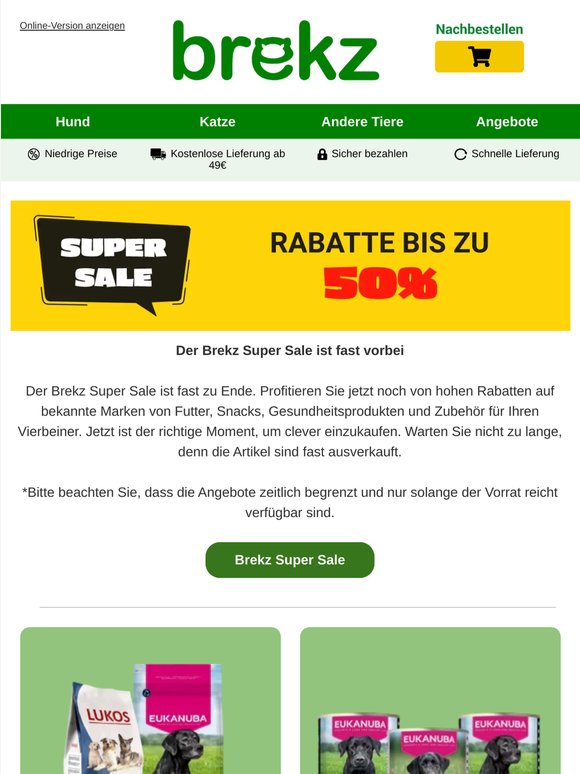 Letzte Chance: Hill's Prescription Diet im Super Sale!