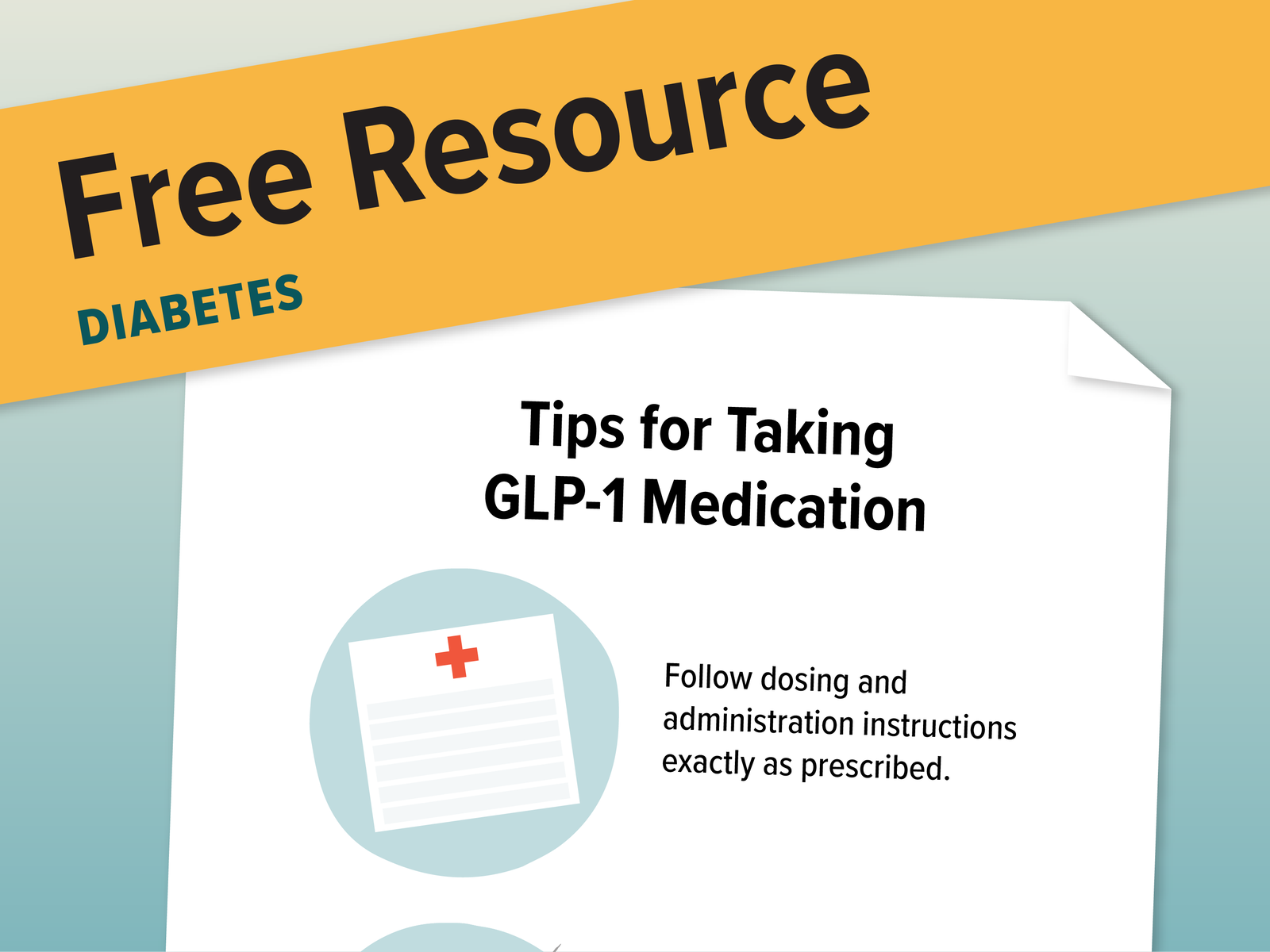 Download our guide for taking GLP-1 medication