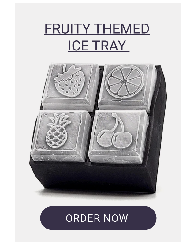 FRUITY THEMED ICE TRAY 