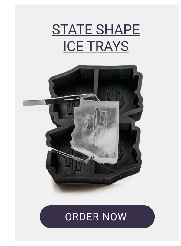 STATE SHAPE ICE TRAYS