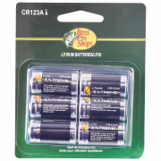 Bass Pro Shops CR123A Batteries 6-Pack