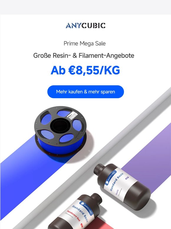 🎉 Prime Mega Sale | Materialien ab nur €8,55/kg