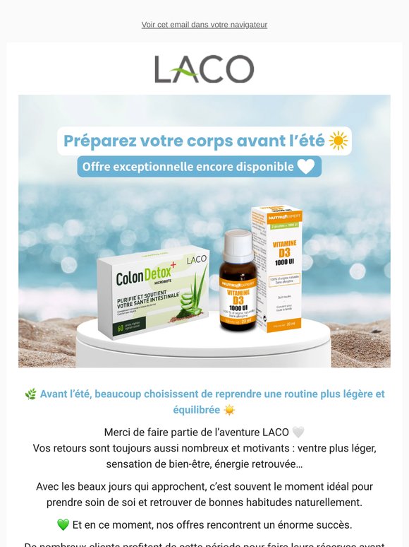 ☀ Préparez votre corps avant l’été