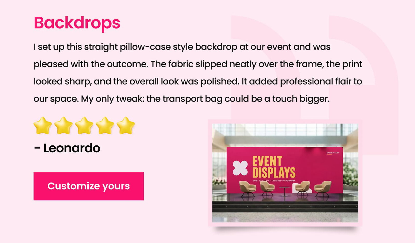 Backdrops