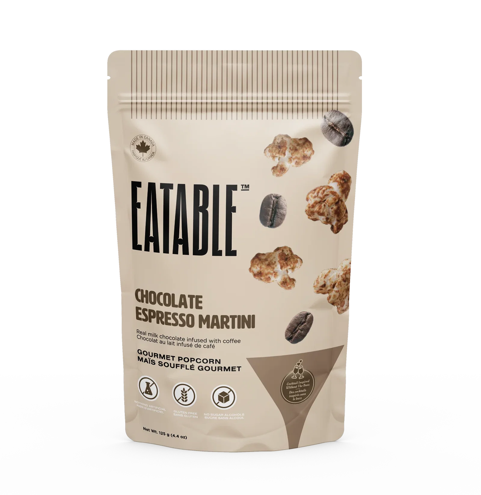 Image of Chocolate Espresso Martini (108g) - Milk Chocolate Kettle Corn