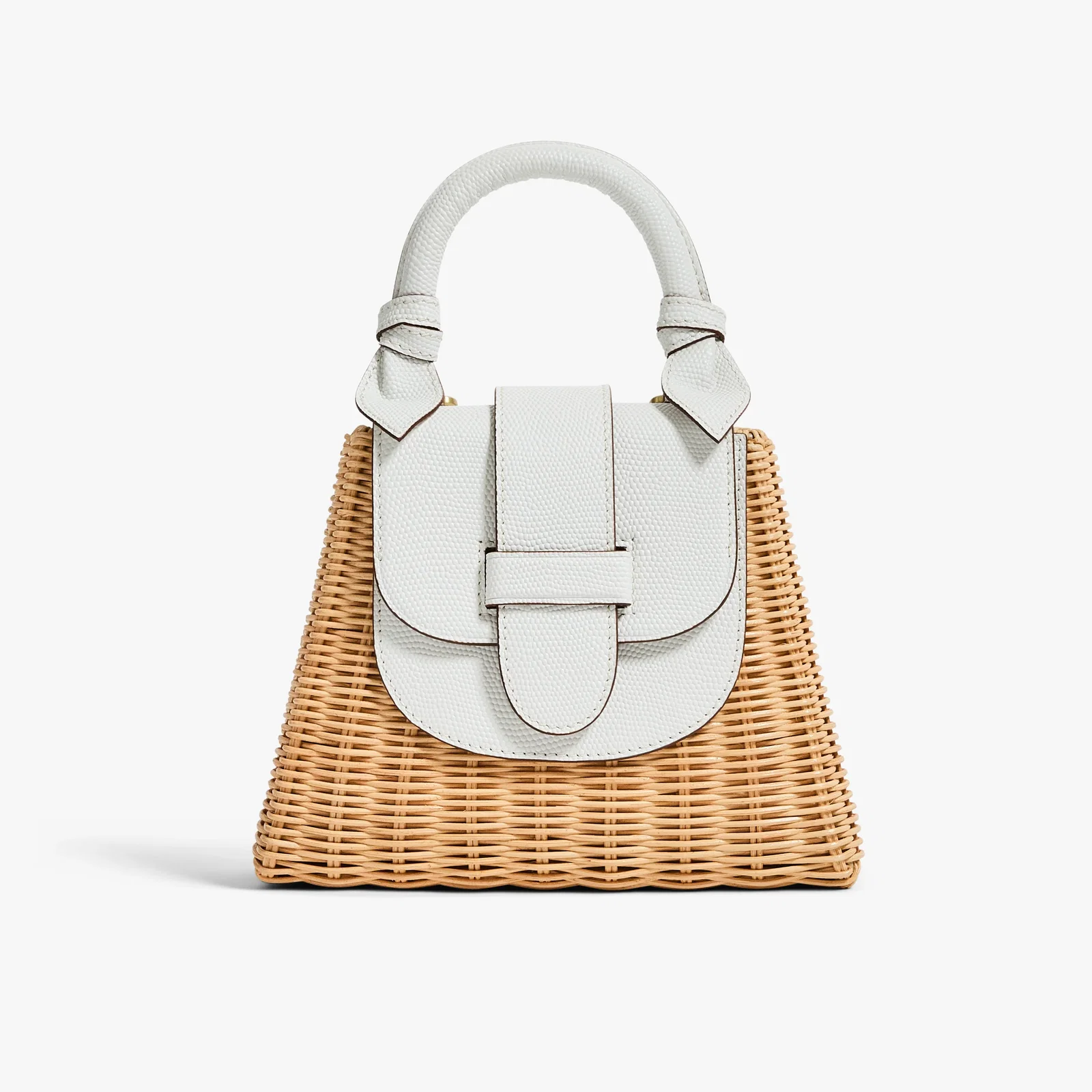 Petite Lady Bag White w/Strap