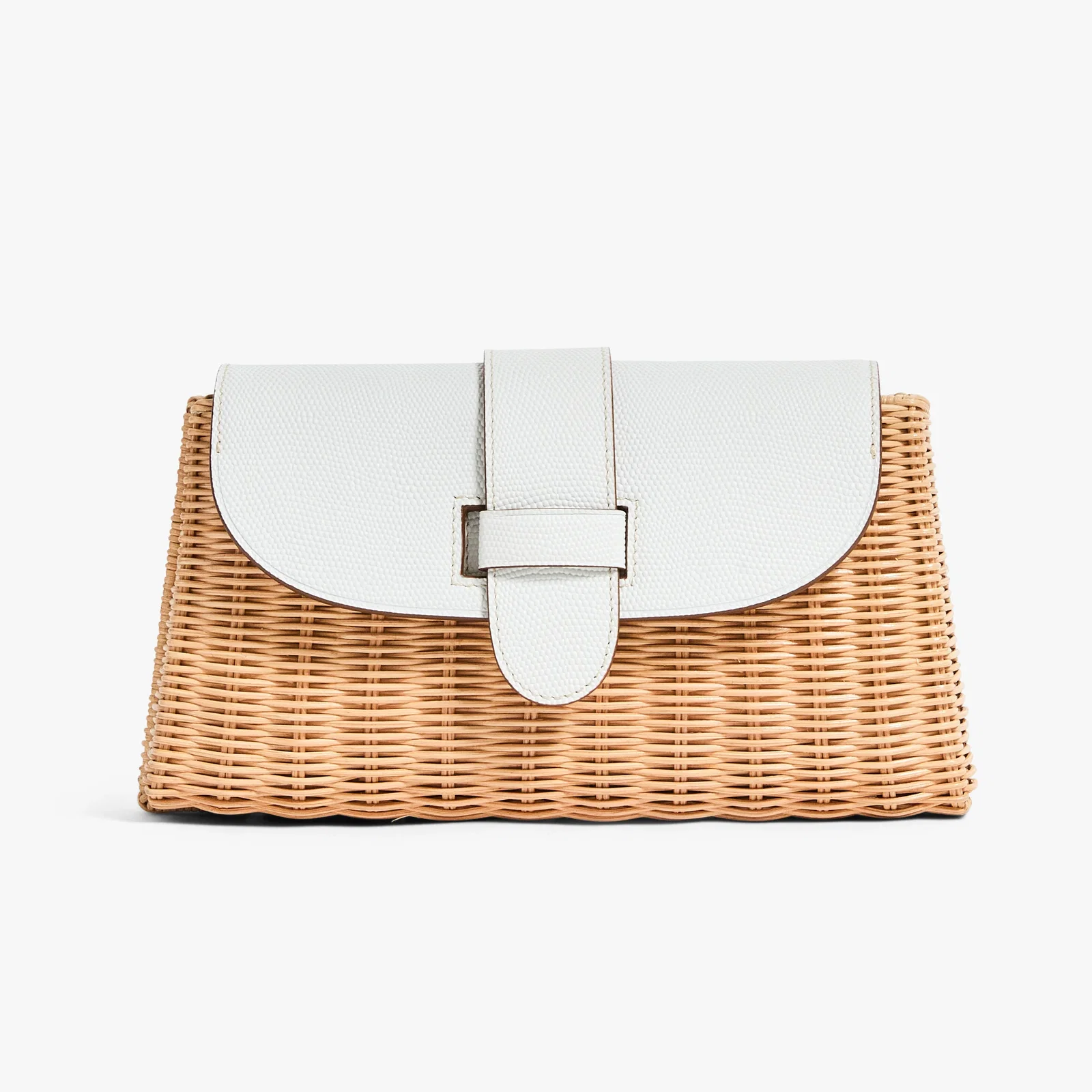 The Lady Clutch White