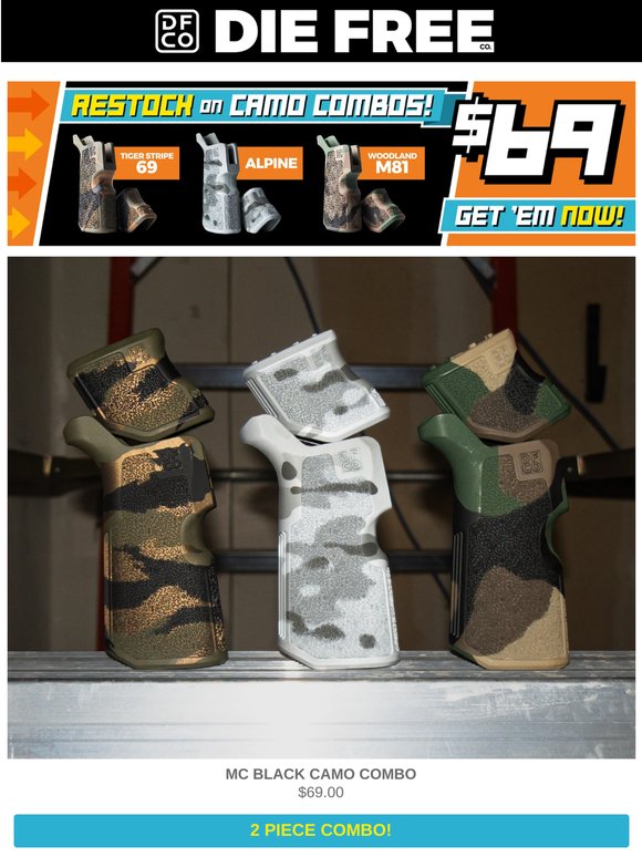 Camo Combo Restocks!