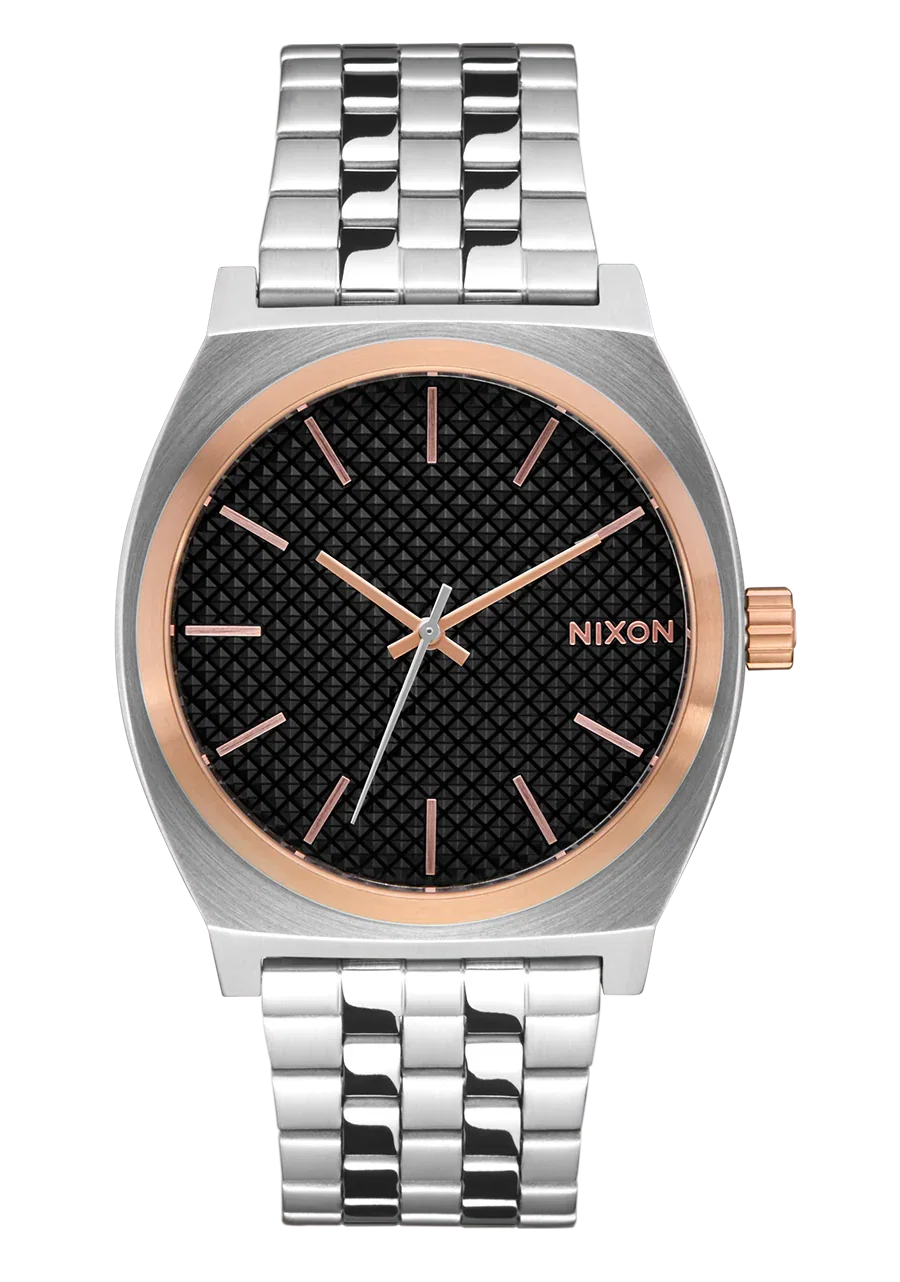 Image of Time Teller - Silver / Rose Gold / Black