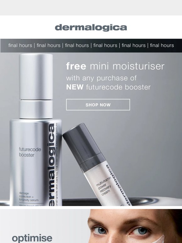 Last chance to claim your complimentary mini!