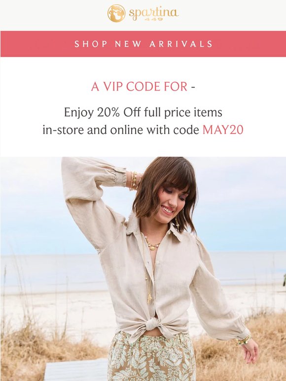 20% Off + Curated for —