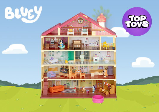 Bluey's Light and Surprise Mega House Playset