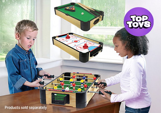 50cm Football, Hockey and Pool Tabletop Games