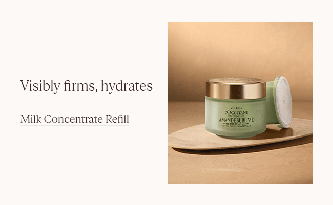 VISIBLY FIRMS, HYDRATES | ALMOND MILK CONCENTRATE REFILL