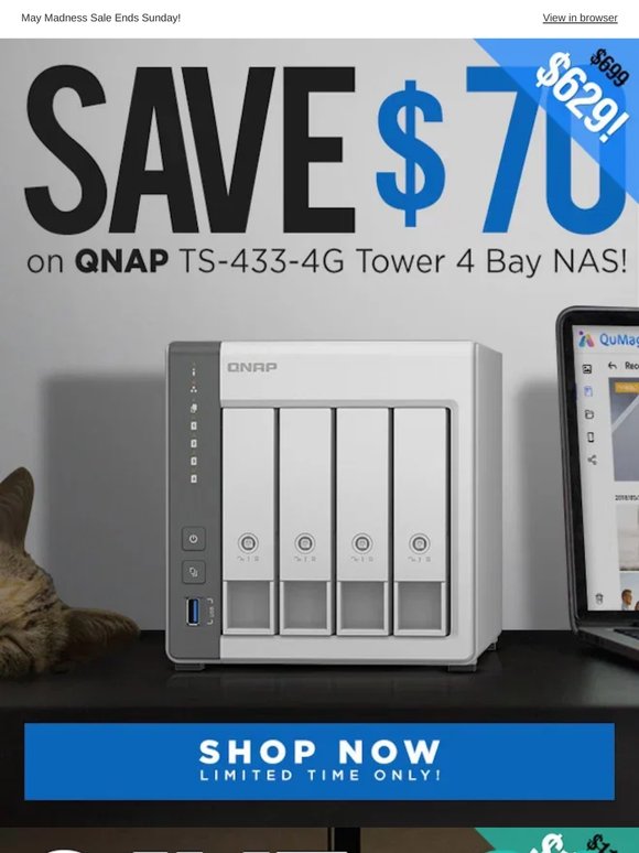 Store More with our NAS Deals! 🔥