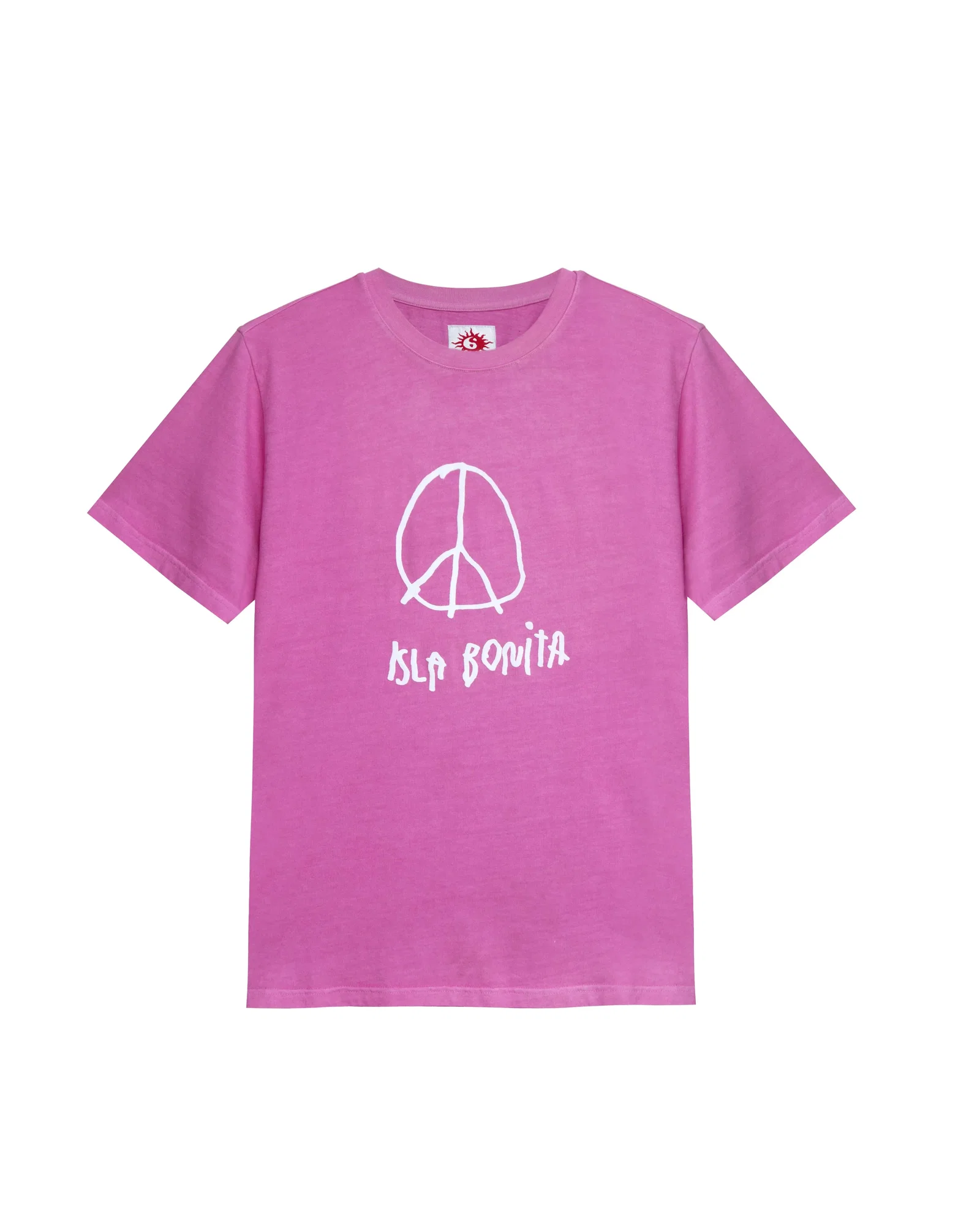 Image of Sketchy Peace Pink Tee