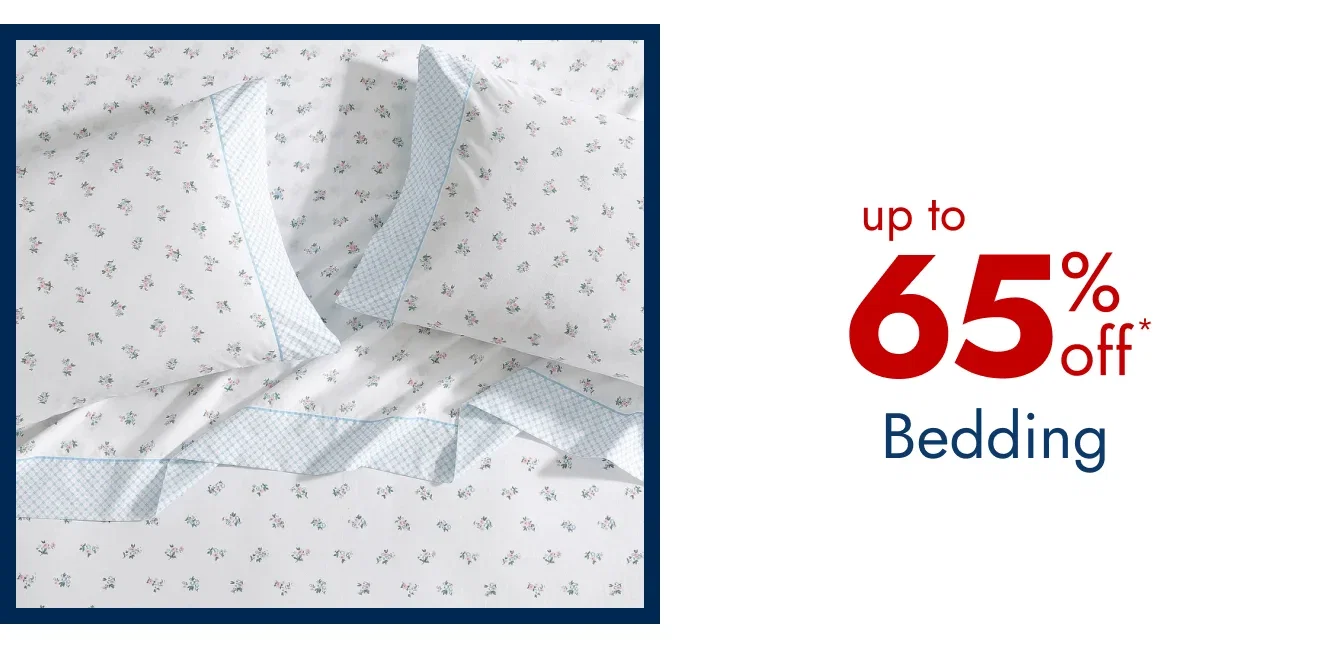 Up to 65%--Bedding