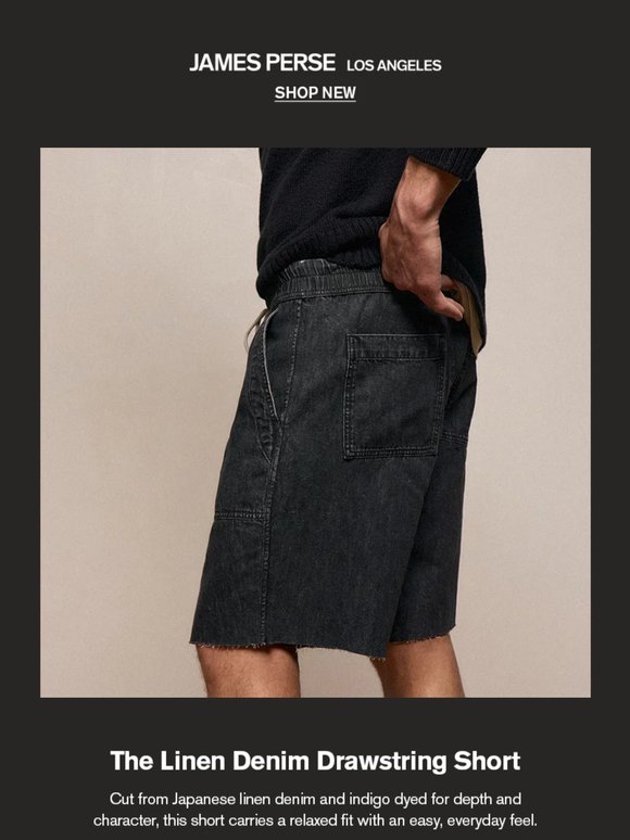 The Linen Denim Short