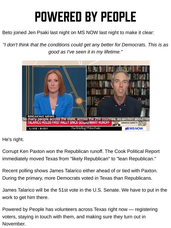 The conditions couldn’t get any better for Democrats in Texas right now