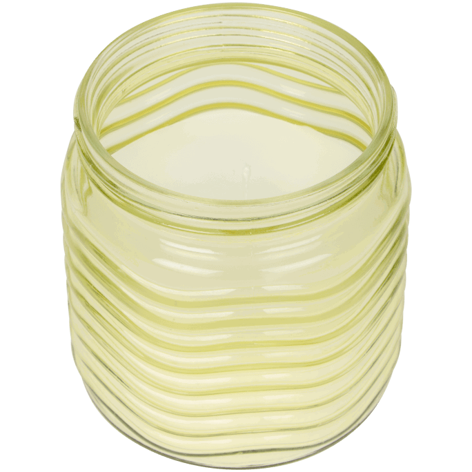 Citronellakaars in glazen pot