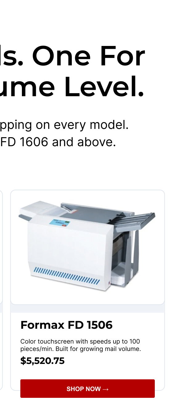 Formax FD 1506 