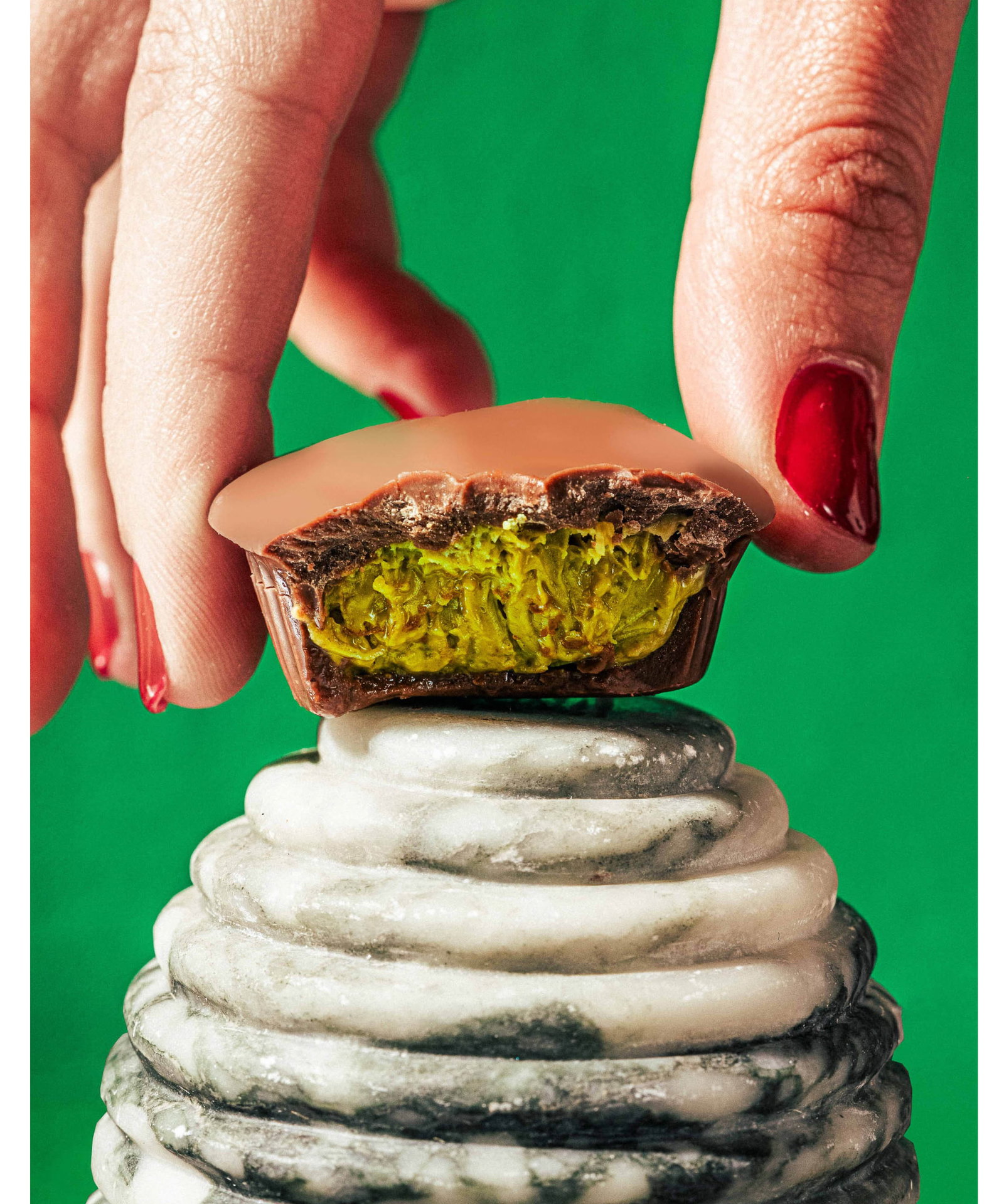 Dubai Chocolate Pistachio Knafeh Cups