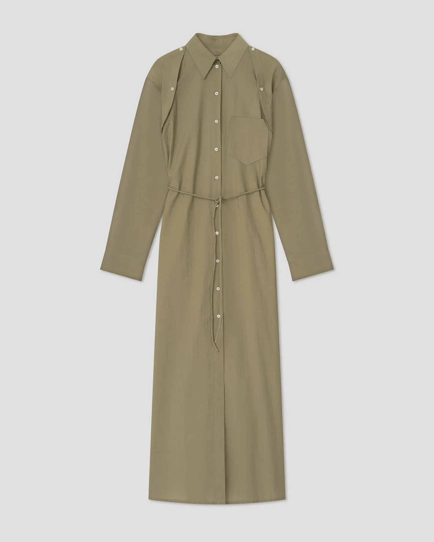 Image of Erisha - Maxi shirt dress