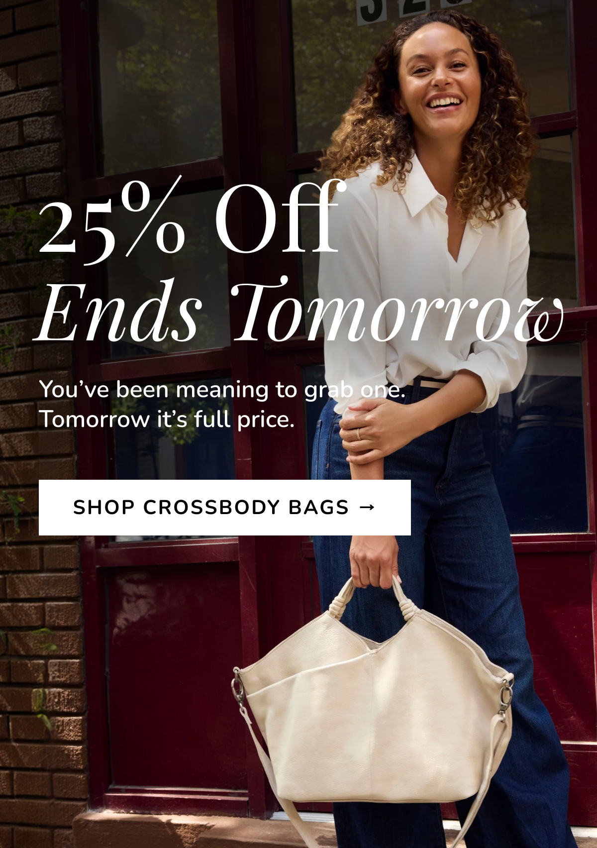 25% Off  Ends Tomorrow