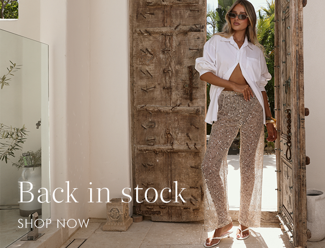Back in stock