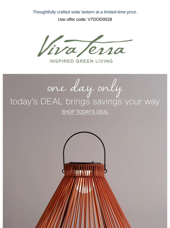 A Beautiful Deal, Just for Today
