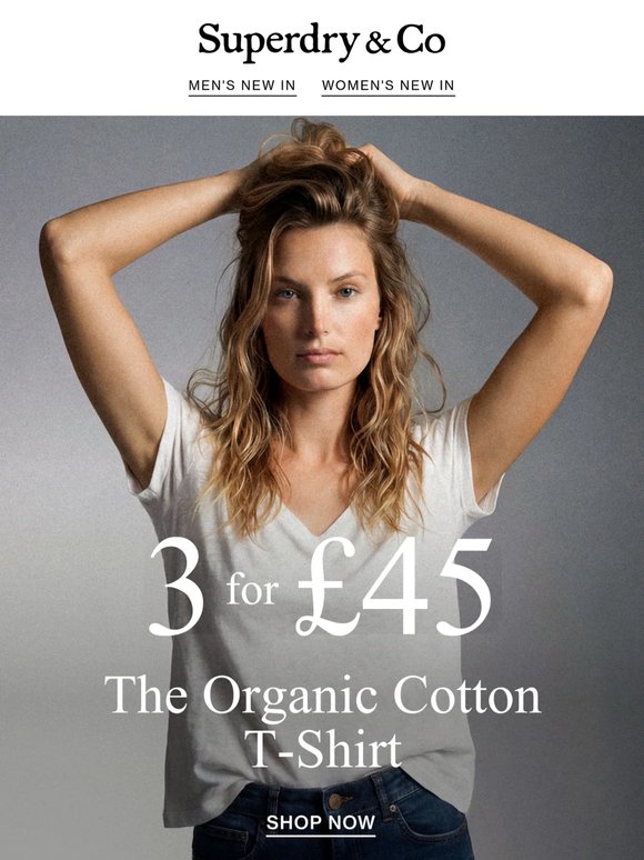 3 for £45 | Tees Made for Summer