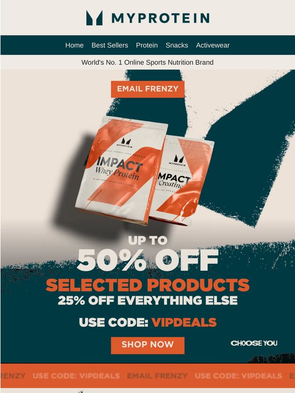Just Launched 🚀 50% off Creatine, Pre-workout & more!