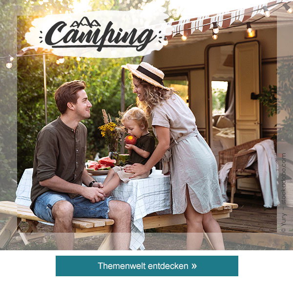 Camping! Themenwelt entdecken!