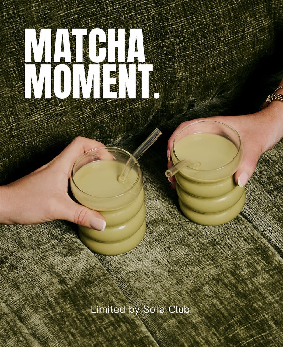 Matcha moment.
