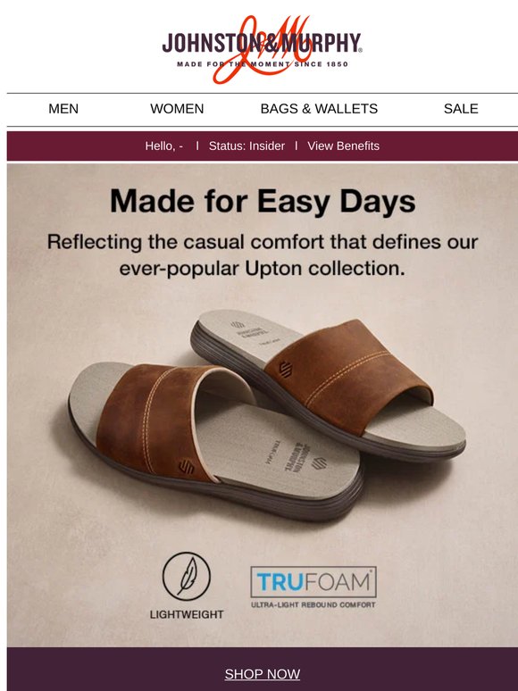 The Upton Slide: Made for Easy Days