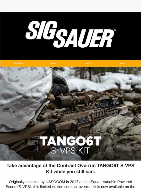 Contract Overrun: TANGO6T S-VPS Riflescope Kit