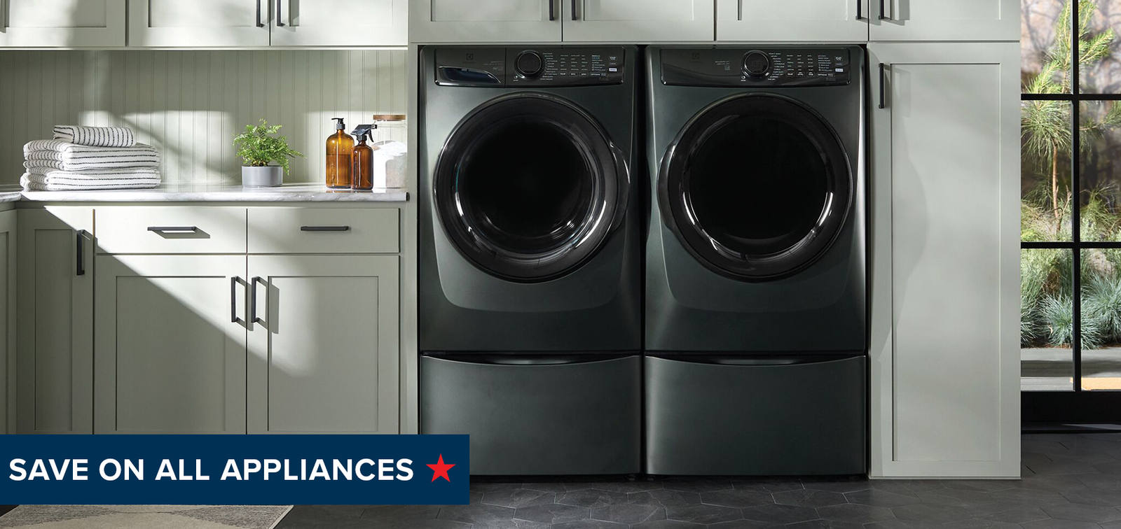 Save on all Appliances Stripe May 2026