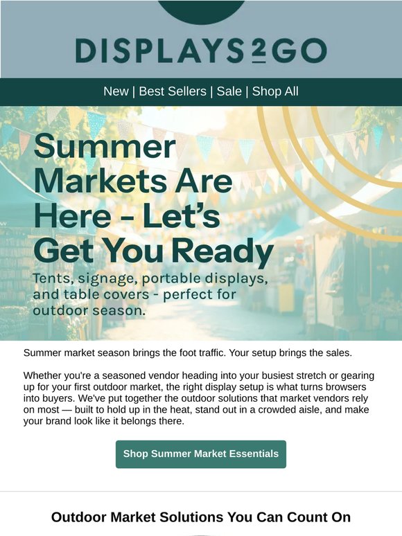 Summer markets are here — is your setup ready?