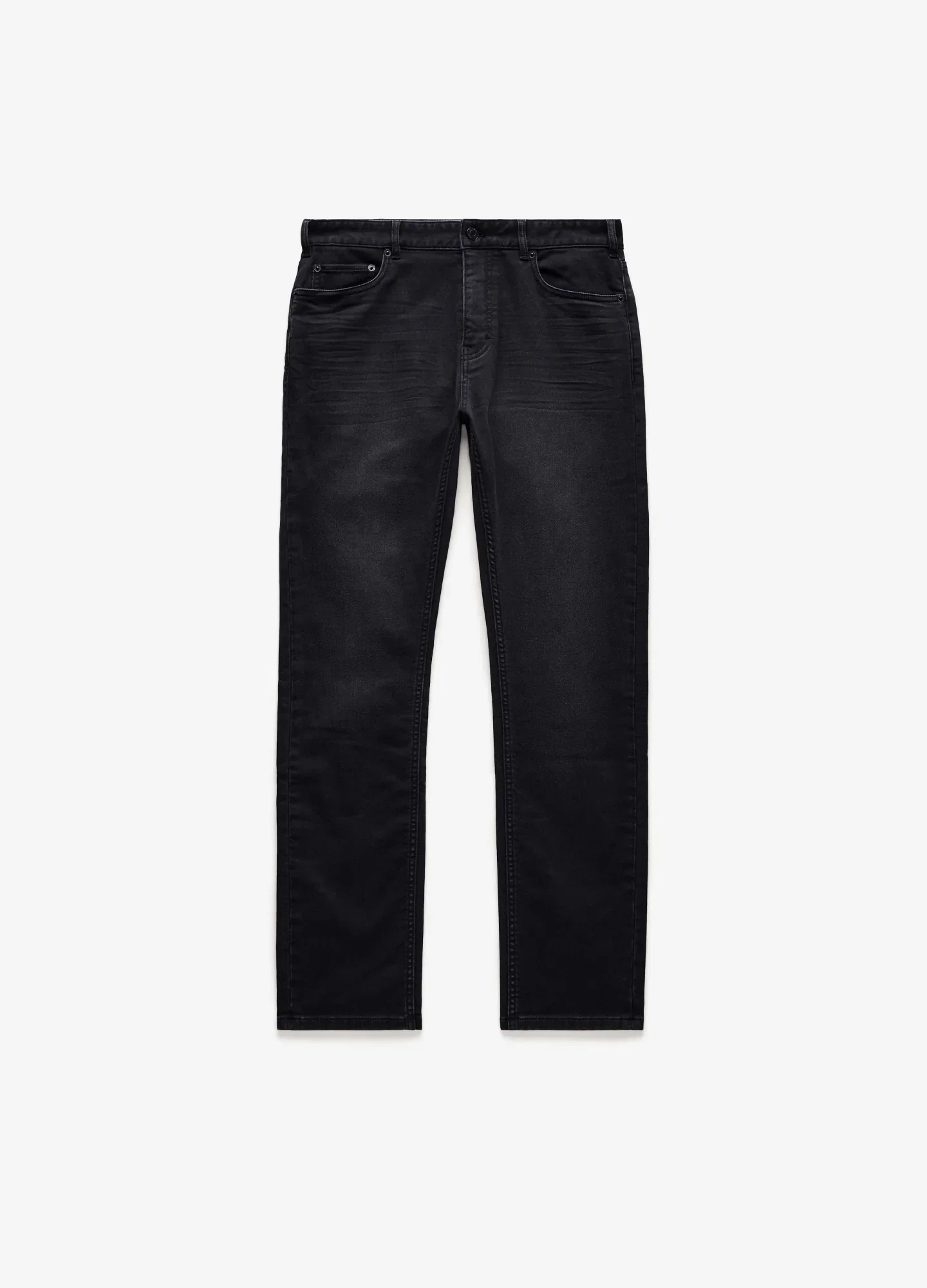 Image of Slim Fit Dobby Denim Jeans Black Carbon